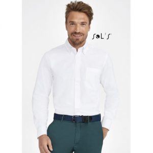 Bel Air Long Sleeve Cotton Twill Men's Shirt
