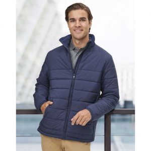 MENS SUSTAINABLE INSULATED PUFFER JACKET (3D CUT)