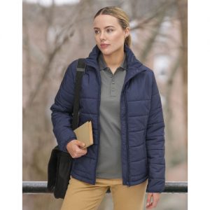 LADIES SUSTAINABLE INSULATED PUFFER JACKET (3D CUT)